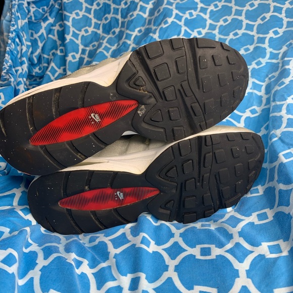 Nike Air Max 95 Womens size 8.5 Silver bullet QS cool grey platinum rare wmns og - Picture 4 of 15